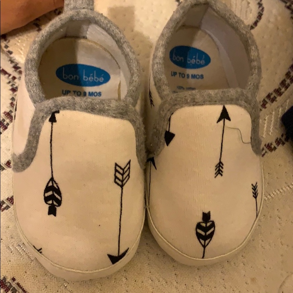 Bon Bebe slip on baby shoes